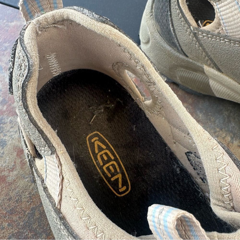 Keen Butte Hiking Fishermen Sandals Brindle Waterproof Tan 5237 BRAB Women Sz  9 - Picture 5 of 8